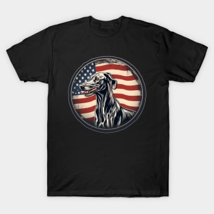 Greyhound 4th of July T-Shirt